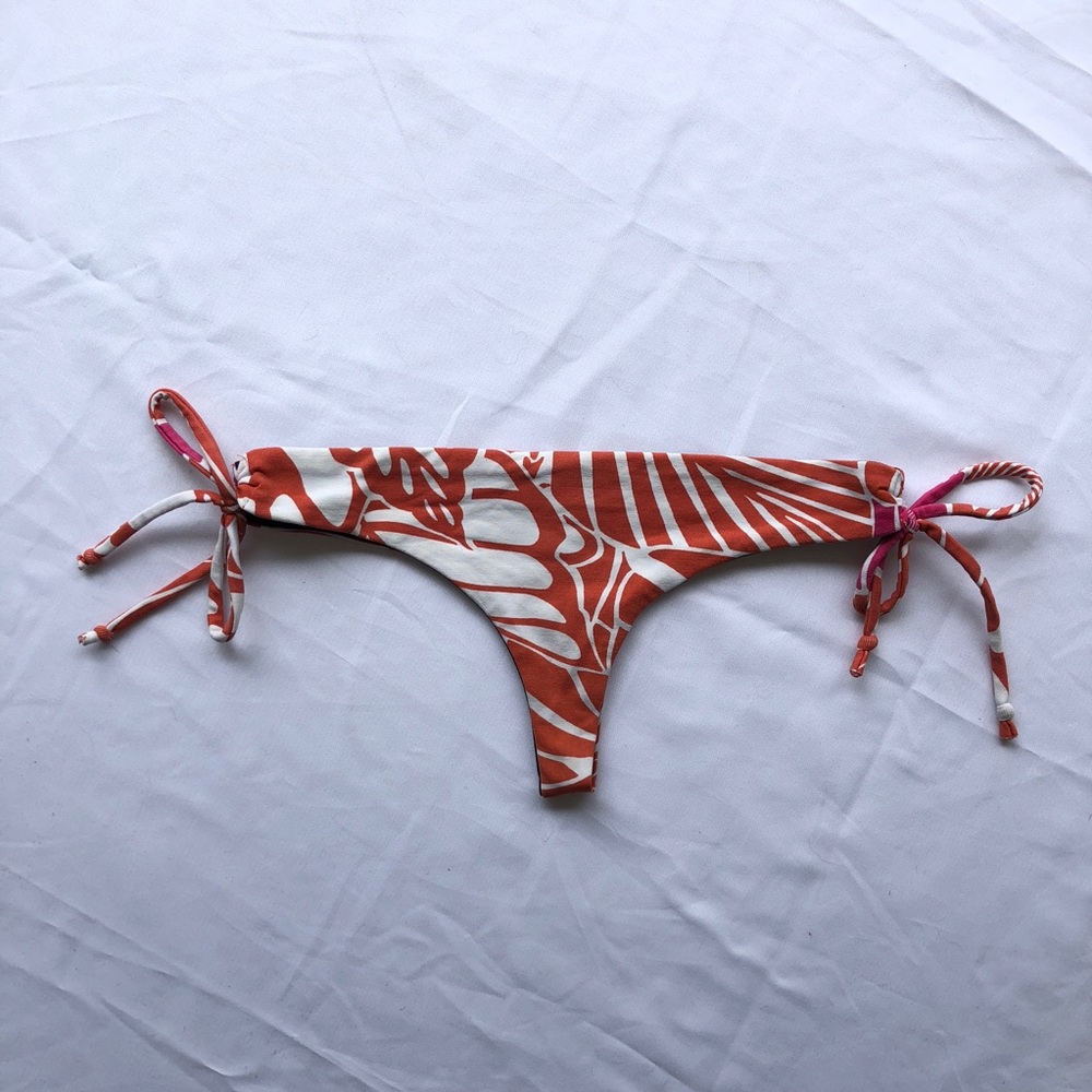 San Lorenzo Printed Side Tie Bikini Bottoms